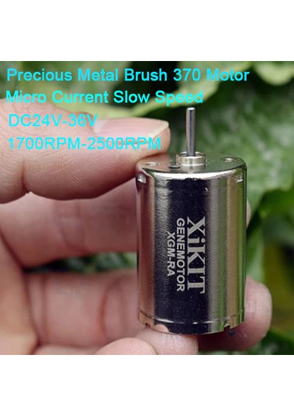 Xgm-Ra Dc Motor 2100 Rpm Micro Akım Nikel Kaplama Metal Fırça modelleri