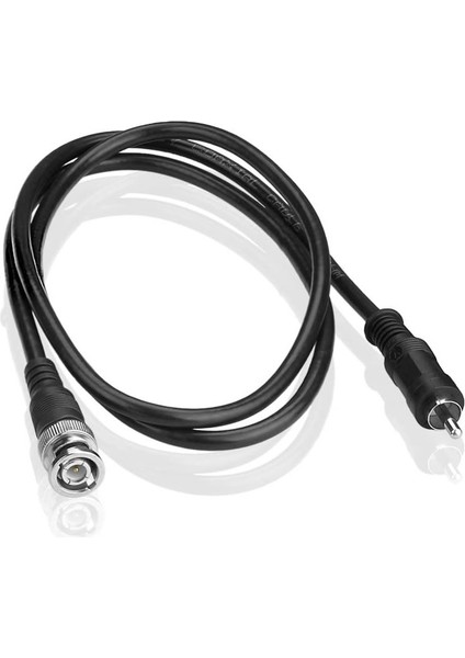 Bnc To Rca Kablo 1 Metre Video Ses Sinyal Taşıyıcı Konnektör