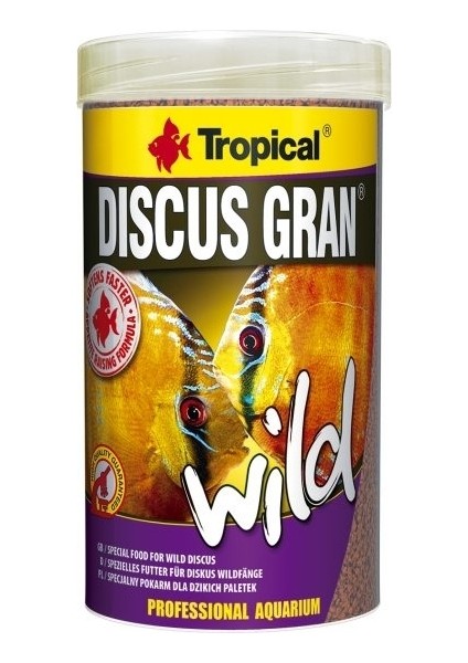 Özömek Prestij Tropical Discus gran Wild 1000 ml 440 gr Balık Yemi