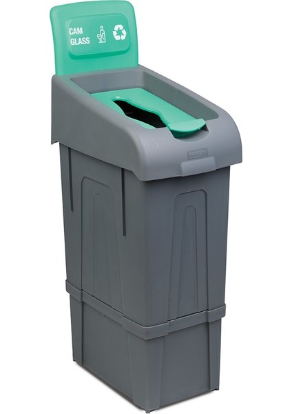 Procycle 14 Cam Atık Kovası