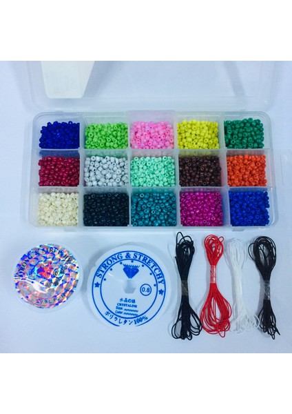 Takı Yapım Seti 22 Çeşit ( Pastel Renk Ağırlıklı)