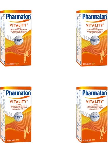 Vitality 30 Tablet 4 Kutu