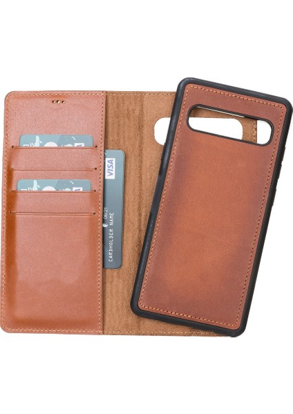Mw Deri Telefon Kılıfı Samsung S10 5g RST2EF Taba