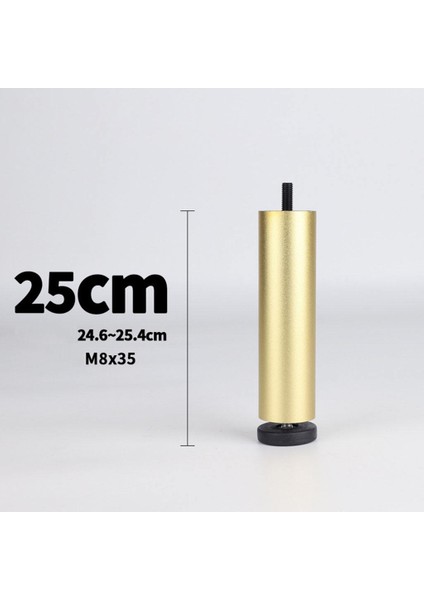 Alüminyum Alaşım Ayarlanabilir Mobilya bacaklar- Altın 25 cm (Yurt Dışından) fırsatları