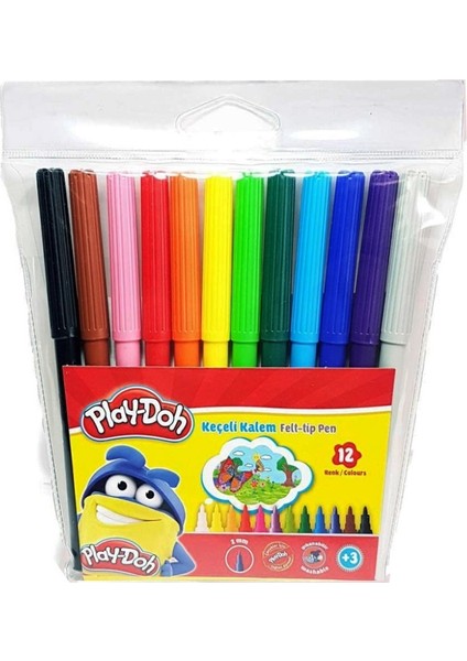 Keçeli Kalem 12 Renk Pvc 2mm, Keçeli Kalem fiyatları