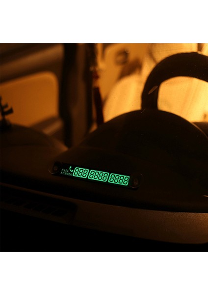 Telefon Numarası ile Gece Aydınlık Park Kartvizitleri-Siyah (Yurt Dışından) fiyatları