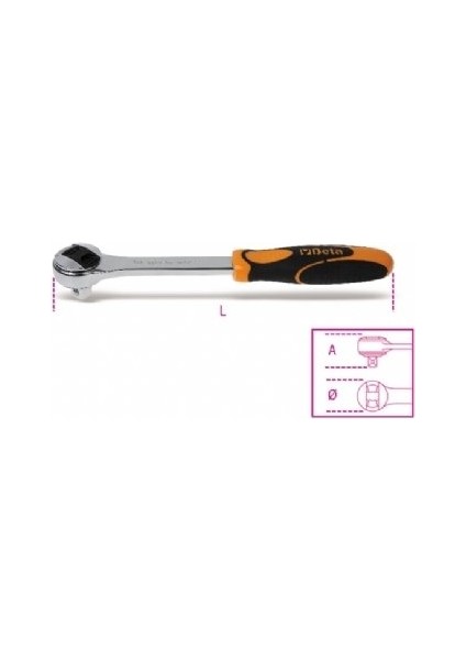 920/55 Lokma Cırcır Kolu 1/2''