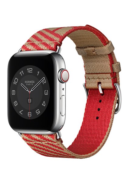 Apple Watch Uyumlu 7 6 5 4 3 2 1 45MM 44MM 42MM Hermes Tme Kordon Kayış