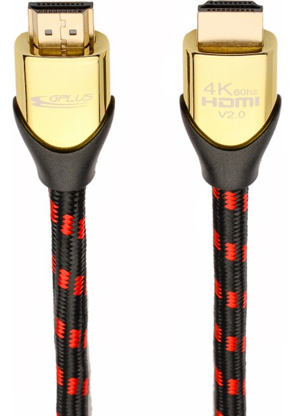 4K60 1 Metre HDMI 2.0 18 Gbps 4K Ultra Hd Premium Sertifikalı 4K 60Hz 26 AWG  D-Hdr Hdcp 2.2 Earc Destekli 18 Gbps Yüksek Çözünürlüklü HDMI 2.0 Görüntü Kablosu 4K6010 1 Metre