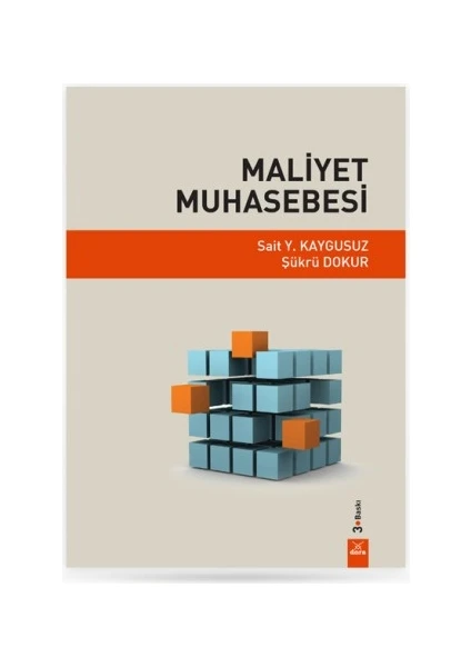 Maliyet Muhasebesi - Sait Kaygusuz