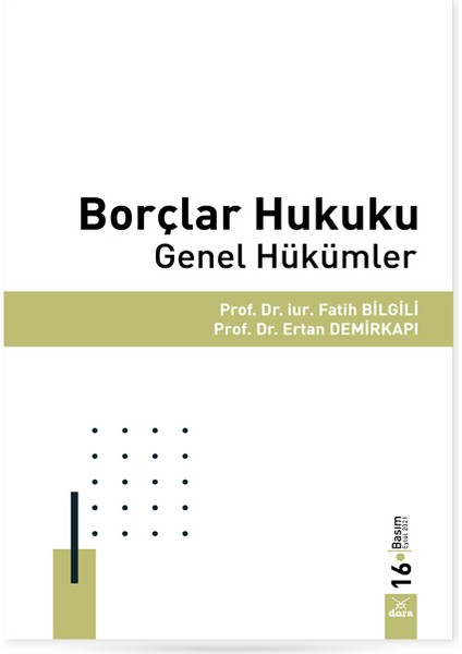 Borçlar Hukuku - Fatih Bilgili