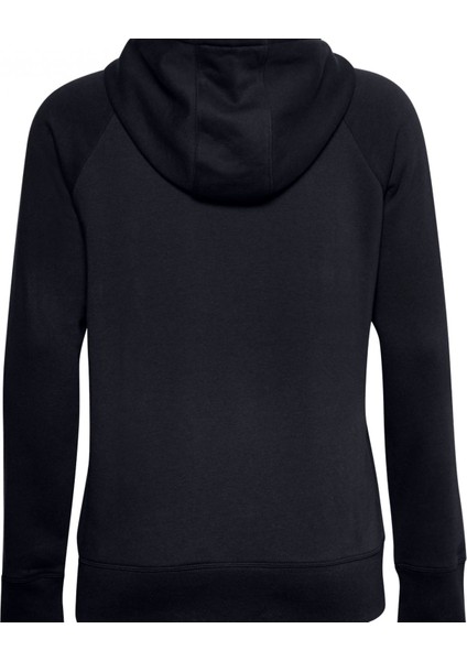 Kadın UA Rival Fleece Logo Kapüşonlu Üst 1356318-001 fırsatları