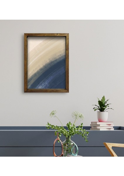 Gift Otel Odası Konseptli Doğal Masif Ahşap Çerçeveli Tablo 30X40CM-15 fiyatları