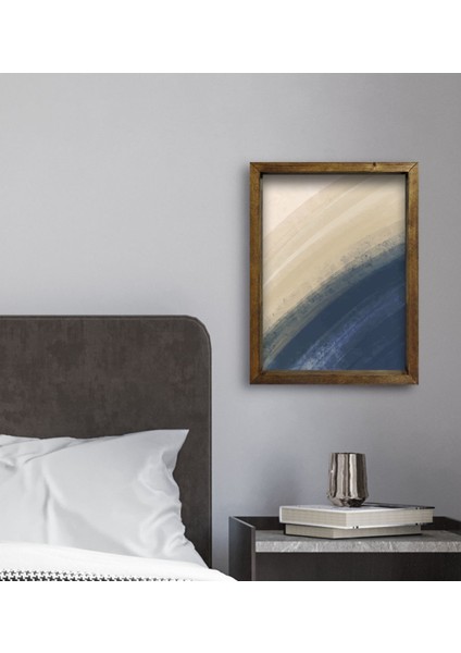 Gift Otel Odası Konseptli Doğal Masif Ahşap Çerçeveli Tablo 30X40CM-15 fırsatları
