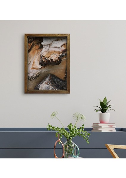 Gift Otel Odası Konseptli Doğal Masif Ahşap Çerçeveli Tablo 30X40CM-122 fiyatları