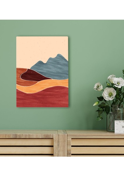 Gift Otel Odası Konseptli Kanvas Tablo 30X50CM-4