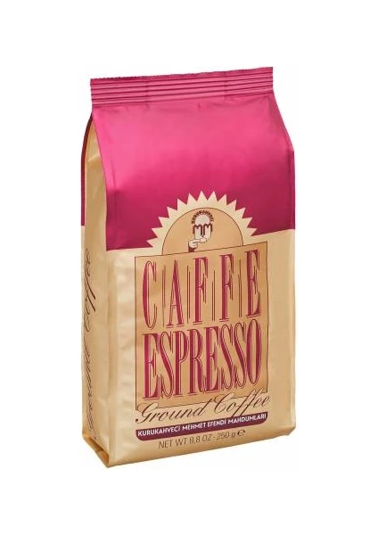 Kurukahveci Mehmet Efendi  Espresso Öğütülmüş 250 gr Espresso, Cappucino