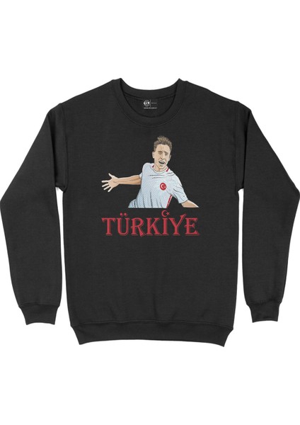 Türkiye Milli Takım Siyah Sweatshirt