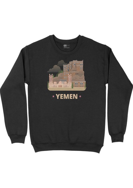 Yemen Siyah Sweatshirt