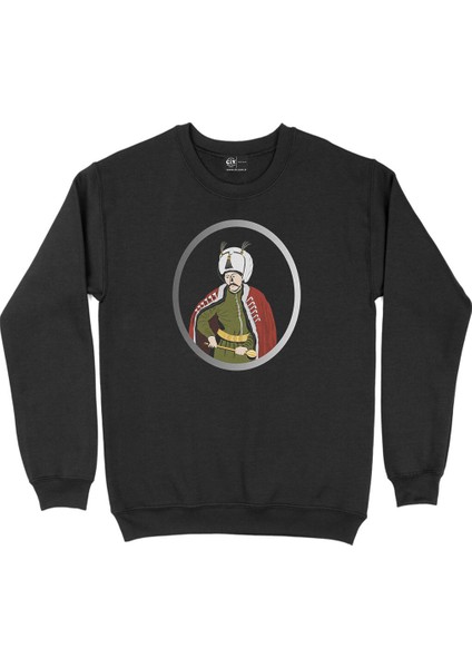 Yavuz Sultan Selim Siyah Sweatshirt