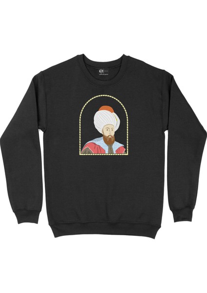 Sultan Murat Siyah Sweatshirt