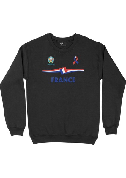 Fransa Euro 2020 Siyah Sweatshirt