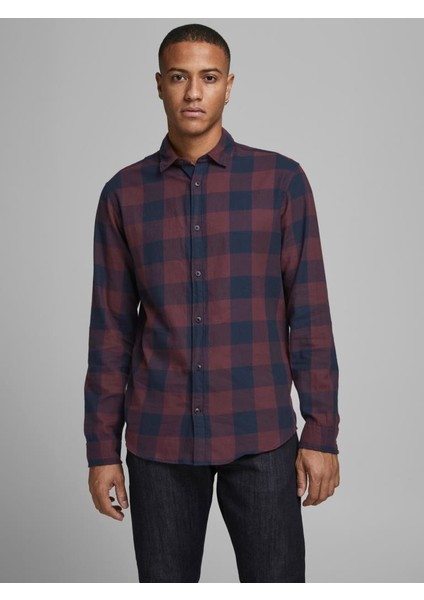 Jack & Jones Ekoseli Erkek Gömlek 12181602