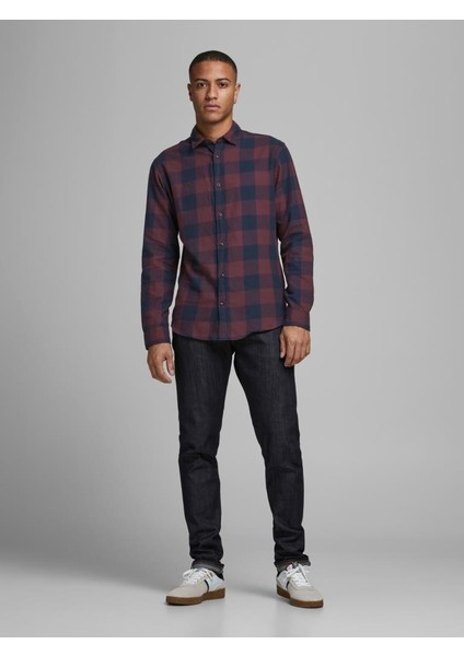 Jack & Jones Ekoseli Erkek Gömlek 12181602