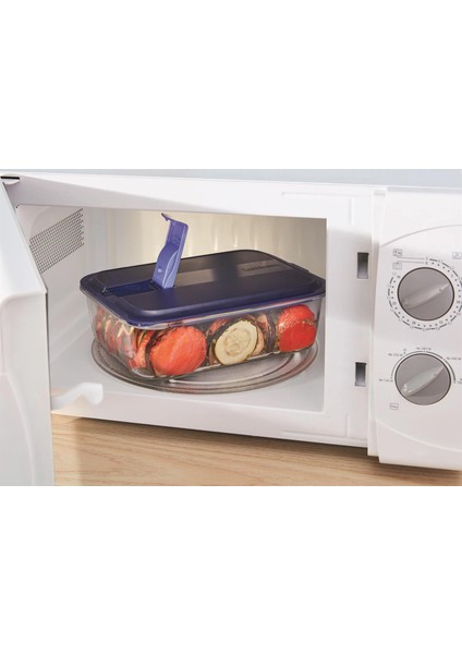 Luminarc Dikdörtgen Cam Saklama Kabı 122CL 21X15X7CM
