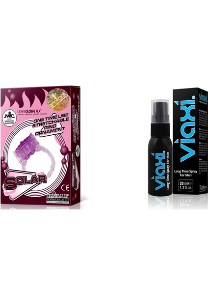 Spray For Men + Solar Titreşimli Halka Set