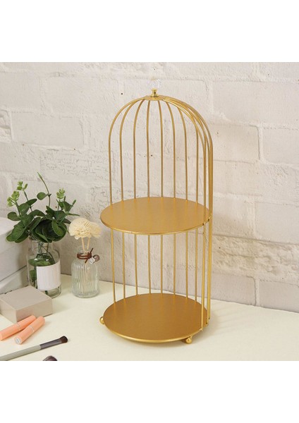 Cilt Bakımı Organizatör Banyo Raf Makyaj Parfüm 2-Katlı (Yurt Dışından) fiyatları