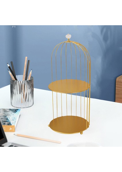 Cilt Bakımı Organizatör Banyo Raf Makyaj Parfüm 2-Katlı (Yurt Dışından) fırsatları