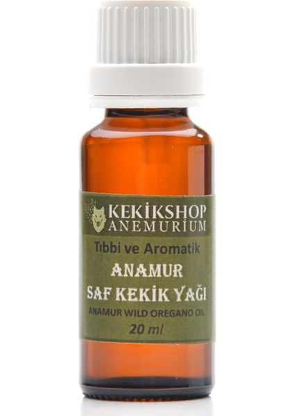 Saf Kekik Yağı 20 ml Anamur Origanum Majorana Karvakrol Kekiklerinden 100% Saf Uçucu Kekikyağı