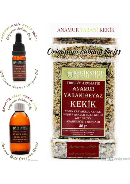Anamur Yabani Kekik 30GR Origanum Dubium Boiss Anamur Yoğun Karvakrol Yabani Kekik modelleri