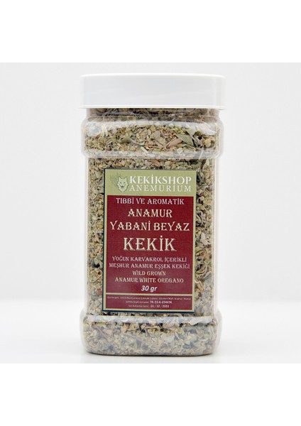 Anamur Yabani Kekik 30GR Origanum Dubium Boiss Anamur Yoğun Karvakrol Yabani Kekik indirimleri