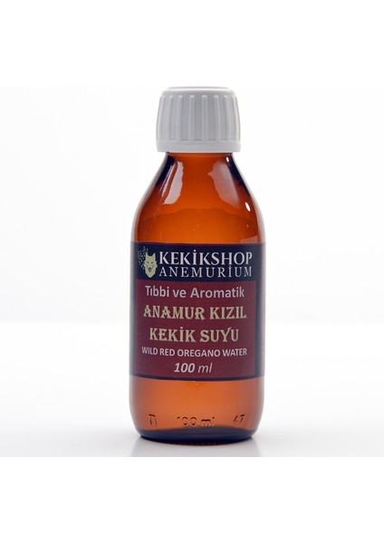Kekik Suyu 100ML Anamur Bitkisel Kızıl Kekik Suyu