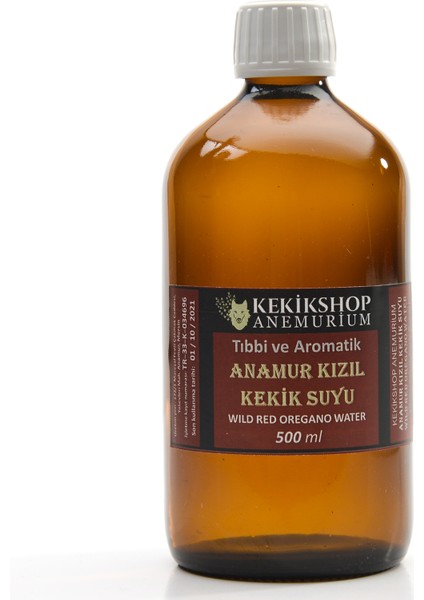 Kekik Suyu 500ML Anamur Bitkisel Kızıl Kekik Suyu