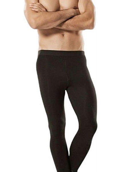 0125 Erkek Termal Alt Içlik Tayt - Tutku - Siyah - L fiyatları