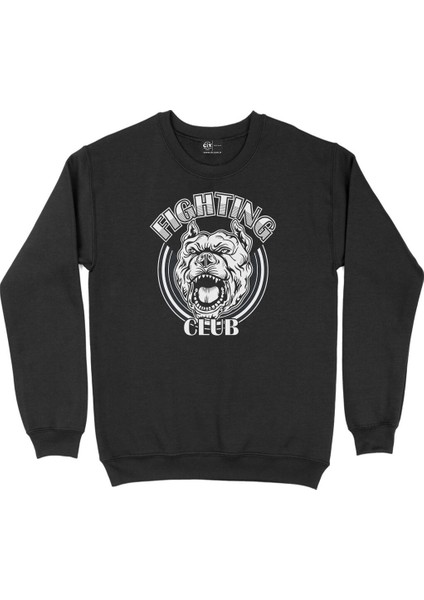 Fighting Club Siyah Sweatshirt