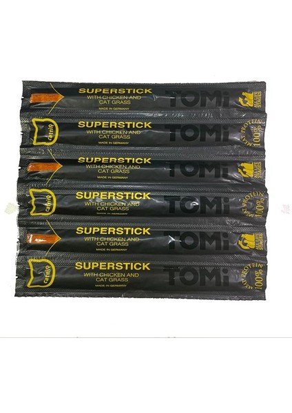 Tavuklu ve Kedi Çimli Stick Kedi Ödülü 6 x 5 gr fiyatları