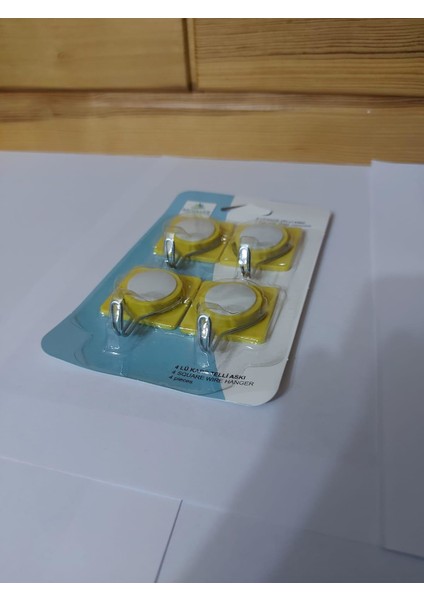 Yapışkanlı 6 Lı Figür Desenli Dekoratif Mutfak Banyo Çocuk Odası Askısı