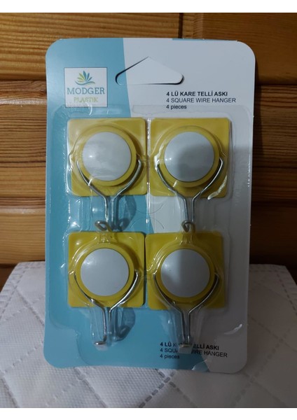Yapışkanlı 6 Lı Figür Desenli Dekoratif Mutfak Banyo Çocuk Odası Askısı