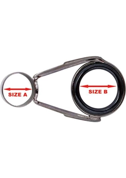 Porselen Halka Gunsmoke Paslanmaz - 4.00MM