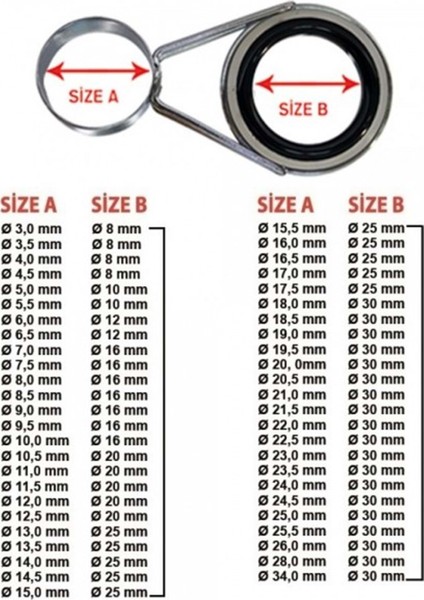 Porselen Halka Nikel - 3.00MM