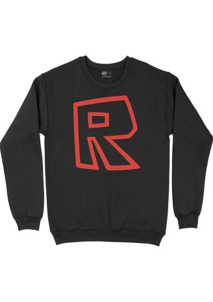 Roblox R Siyah Sweatshirt