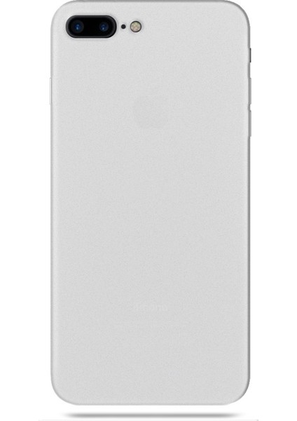 Apple iPhone 8 Plus Transparent Slim Case Mat Şeffaf