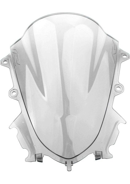 Honda Yamaha R25 19-20 Döngü Akışı Cam Değiştirme Çift Kabarcık Tasarım - Beyaz (Yurt Dışından)