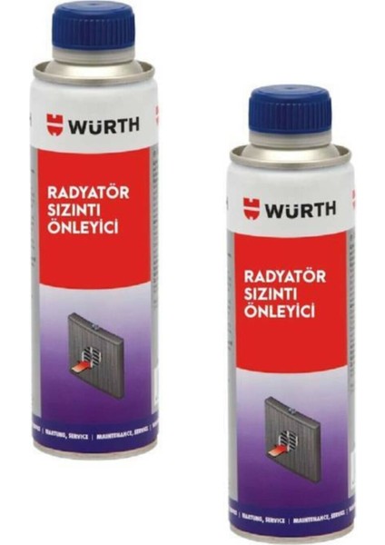 Radyatör Sızıntı Önleyici Tıkayıcı 300 ml  2li Paket  Alman Üretimi