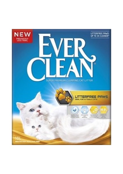 Litterfree Paws Patilere Yapışmayan Kedi Kumu 10LT
