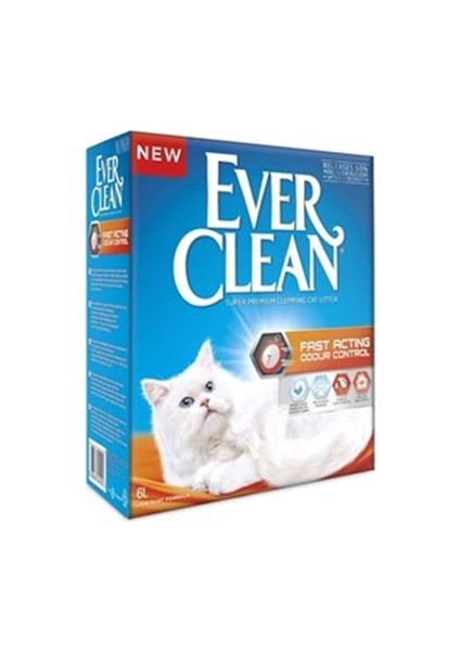 Fast Acting Hızlı Koku Emen Kedi Kumu 6 Lt